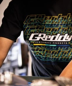 GReddy GPP GReddy Matrix Logo Tee - Black 8 GReddy GPP GReddy Matrix Logo Tee - Black