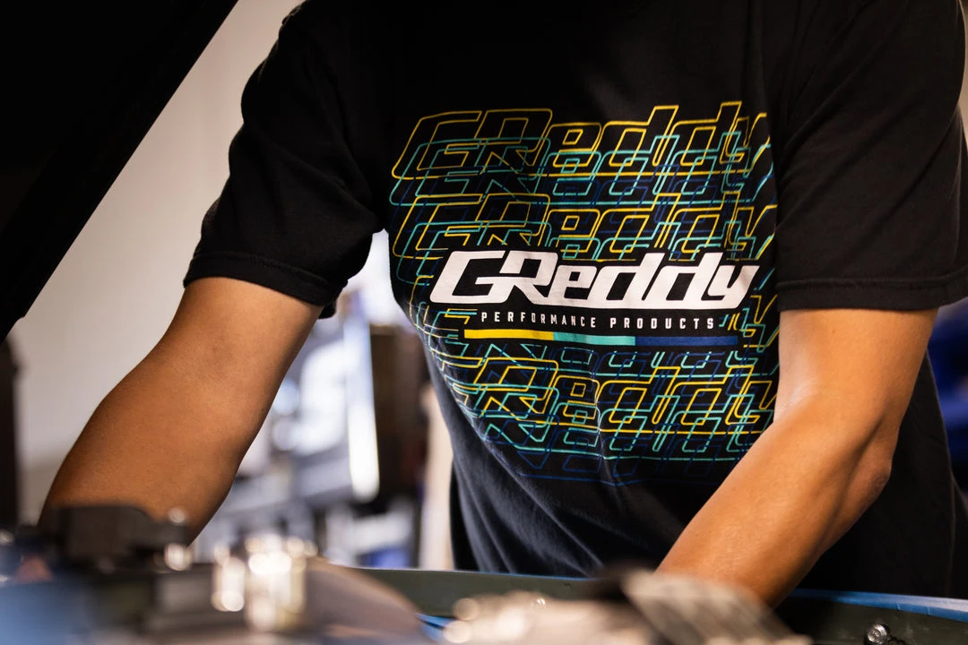 GReddy GPP GReddy Matrix Logo Tee - Black 5 GReddy GPP GReddy Matrix Logo Tee - Black