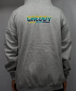 GReddy Racing New Arrivals GReddy Kid's Bricks Zip Hoodie - Heather Grey