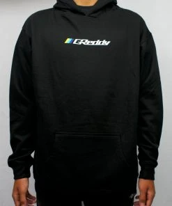 GReddy Racing GReddy Logo Kid's Pullover Hoodie - Black