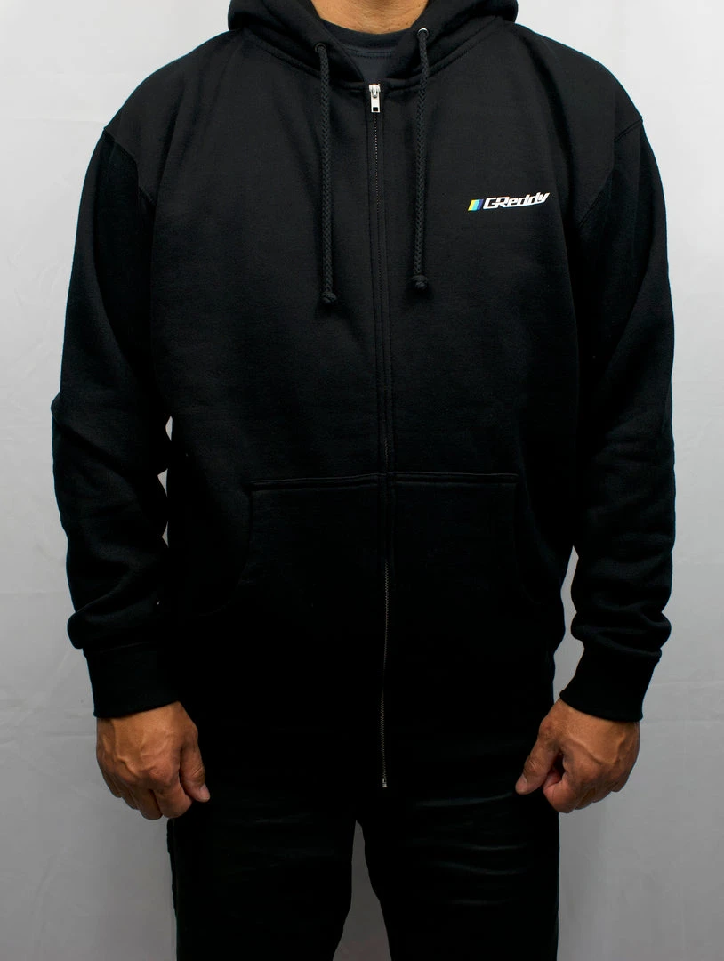 GReddy Racing GReddy Heritage 3.0 Zip Hoodie - Black NEW 9 GReddy Racing GReddy Heritage 3.0 Zip Hoodie - Black NEW