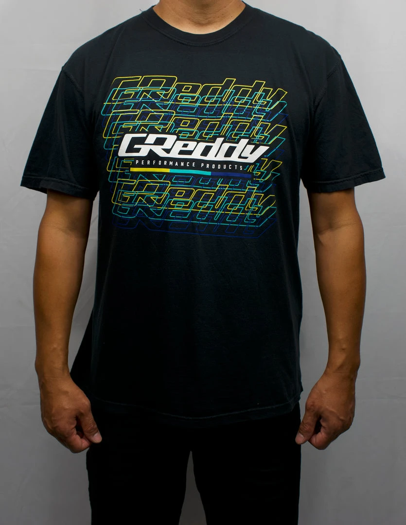 GReddy GPP GReddy Matrix Logo Tee - Black 6 GReddy GPP GReddy Matrix Logo Tee - Black