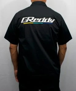 Boost Brigade New Arrivals GReddy Mechanic's Button-up Work Shirt 2.0 - Black 11 Boost Brigade New Arrivals GReddy Mechanic's Button-up Work Shirt 2.0 - Black