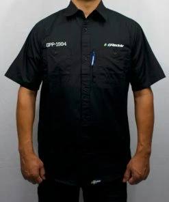 Boost Brigade New Arrivals GReddy Mechanic's Button-up Work Shirt 2.0 - Black 10 Boost Brigade New Arrivals GReddy Mechanic's Button-up Work Shirt 2.0 - Black